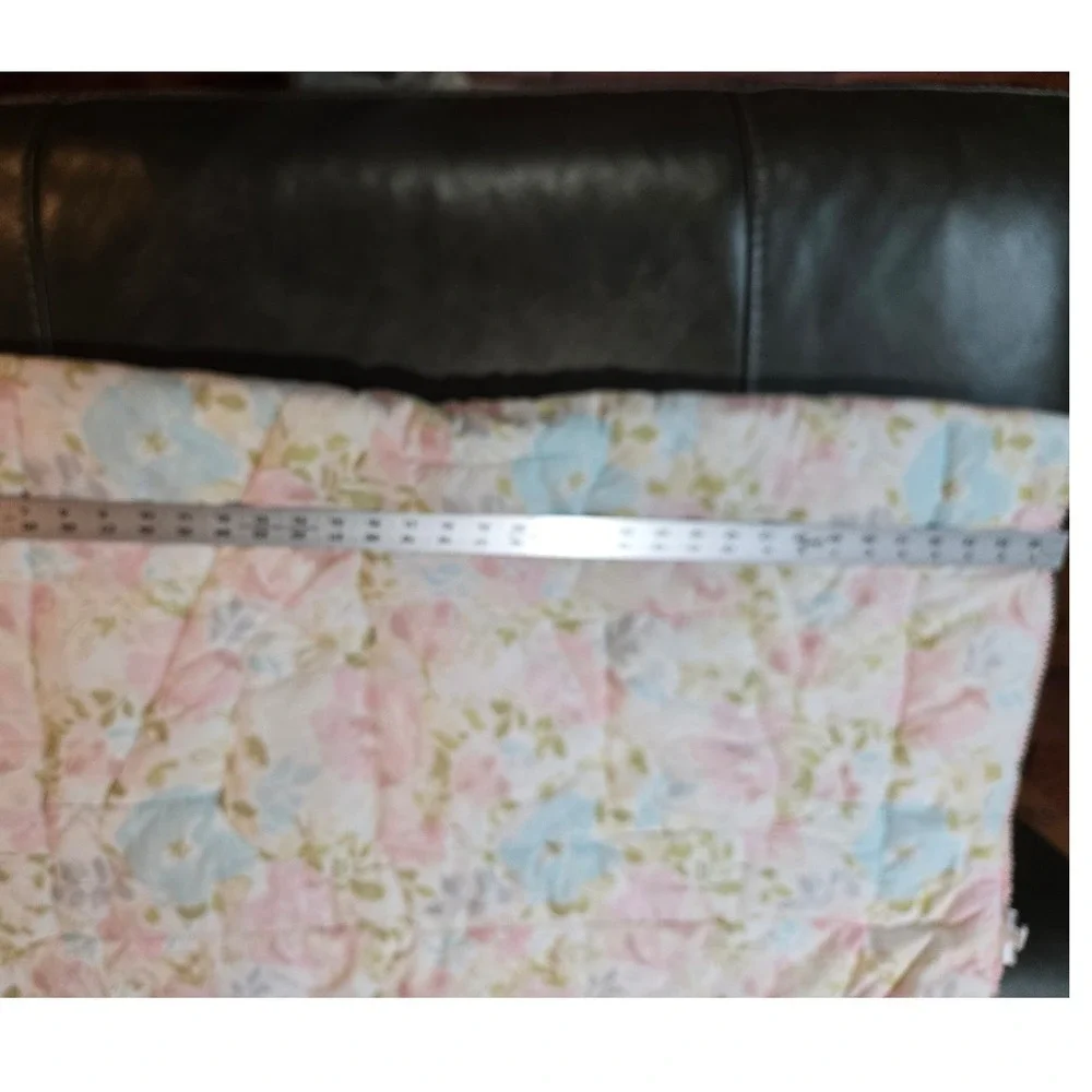Levtex Baby Woodland Forest Animals Teepee Floral‎ Quilt Blanket Pink Blue Boho